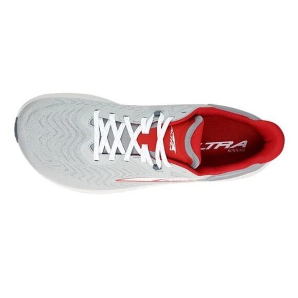 Altra Torin 7 Sneakers Men's Gray Red Lace-Up Athletic Running Shoes - Picture 2 of 12